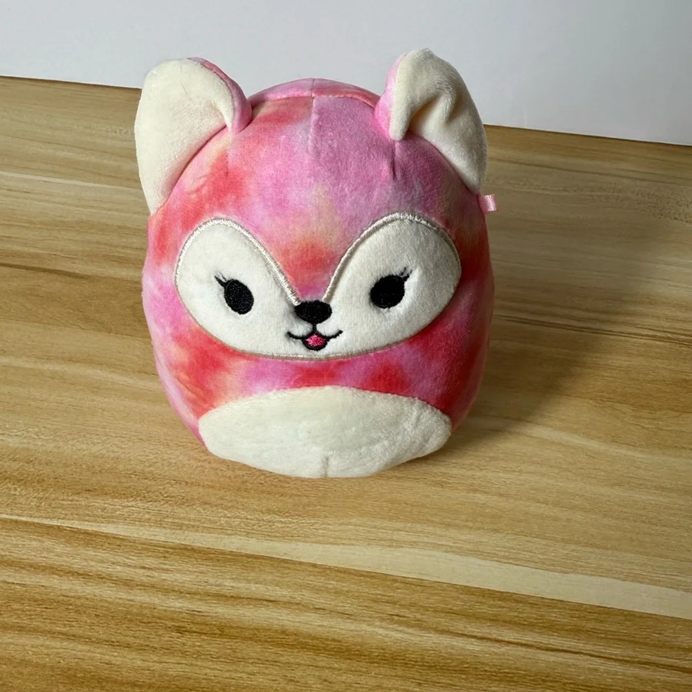 Squishmallows Sassy Squad Sabine the Pink‎ Tye-Dye Fox 5